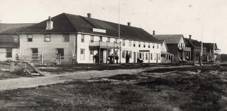Fort Frances Business District - Front Street - Early 1900's